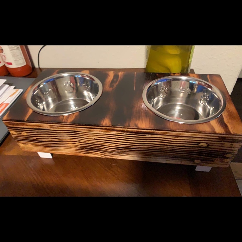 Small dog or cat bowls